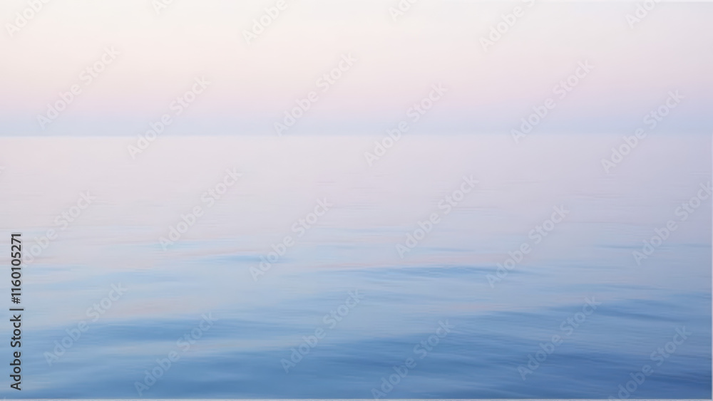 custom made wallpaper toronto digitalSerene Ocean Sunset, Calm Water Texture - Minimalism