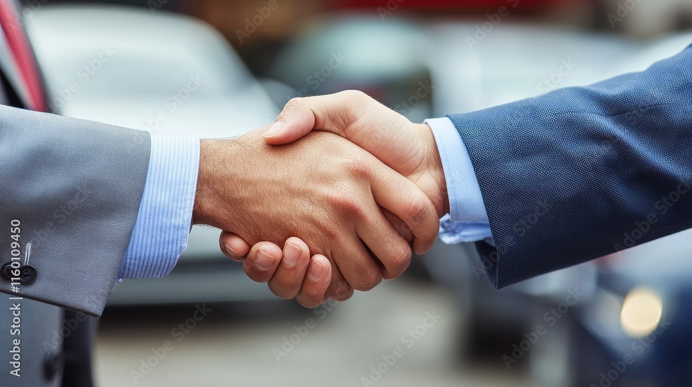Two businessmen shaking hands, showing trust. Image ideal for business, partnership, and deal concepts. Two businessmen shaking hands, showing trust. Image ideal for business, partnership, and deal concepts.