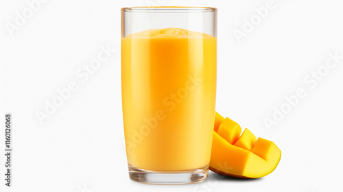 _mango_juice_isolated_-_transpar- photo