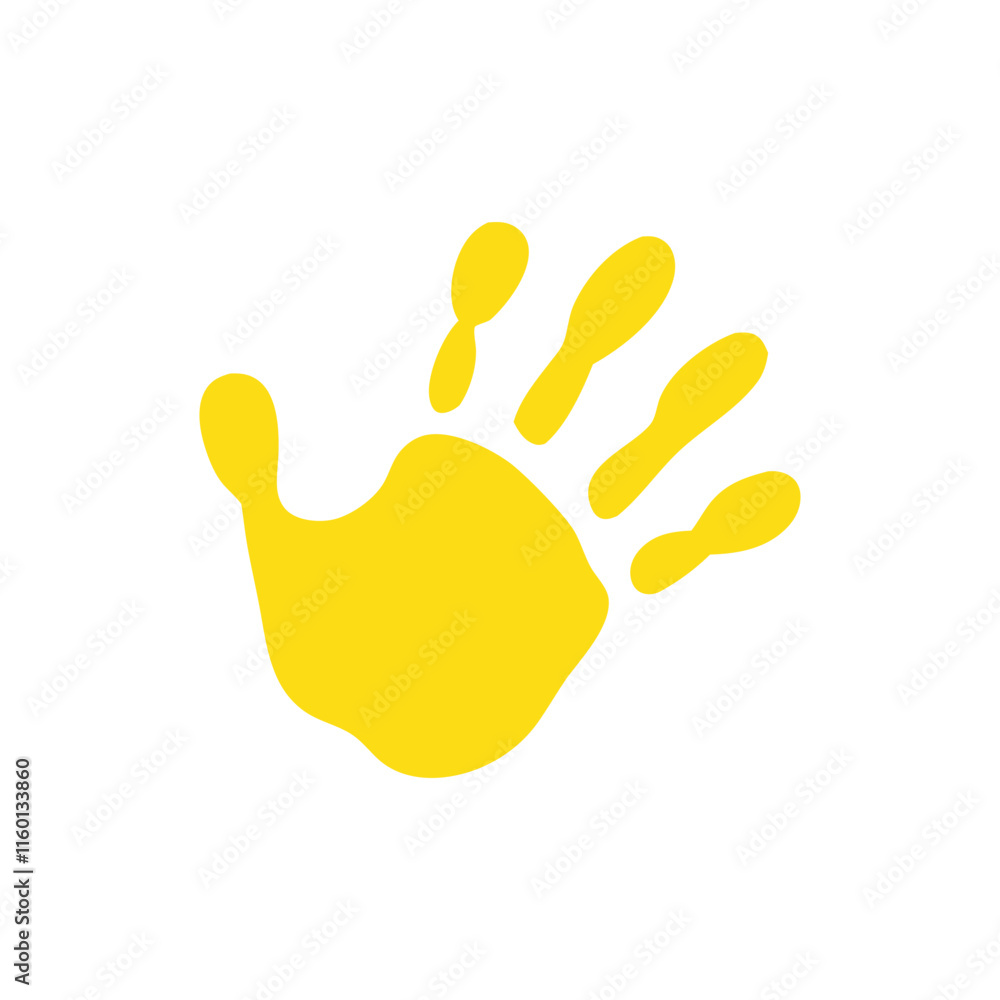 Obraz premium Hand Paint