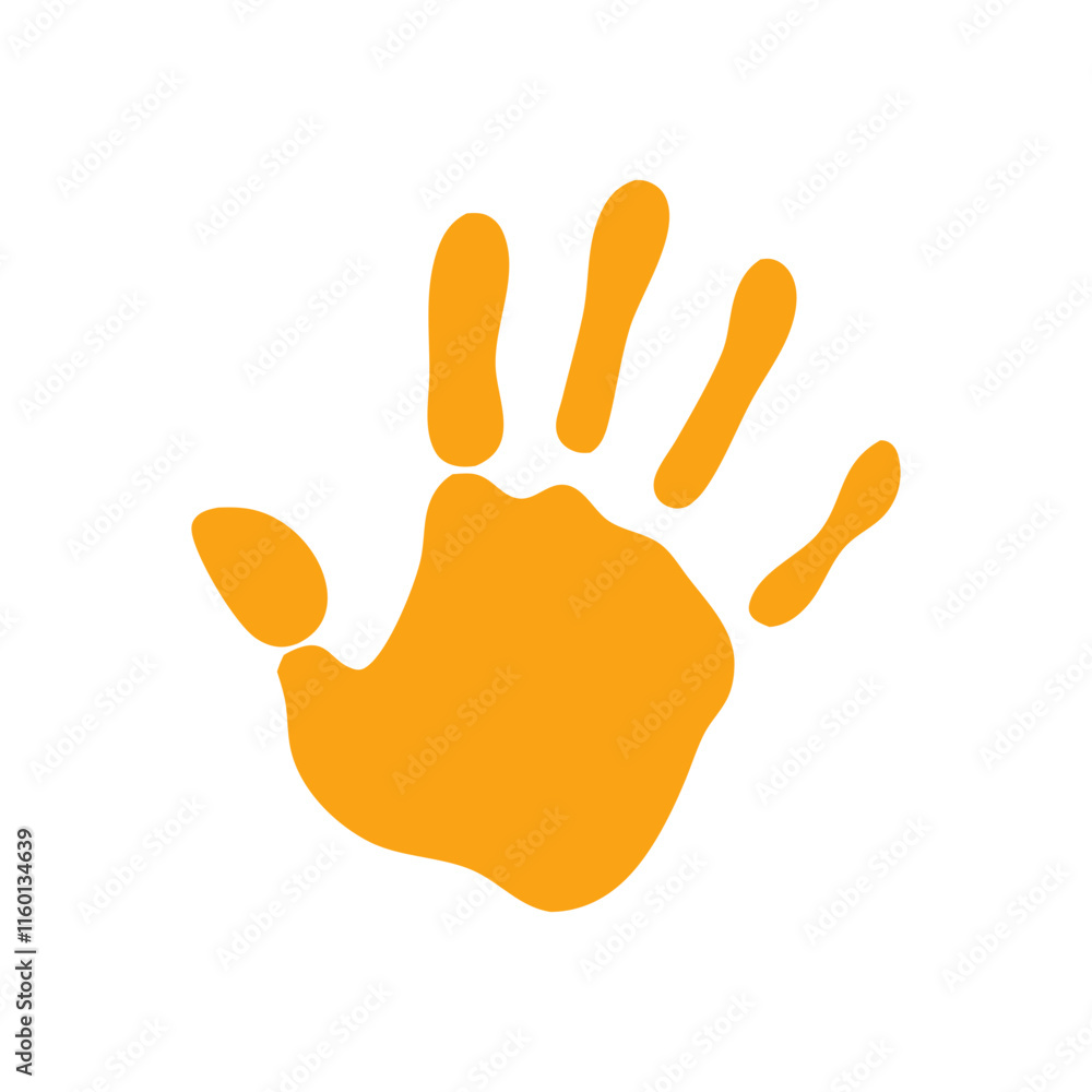 Obraz premium Hand Paint