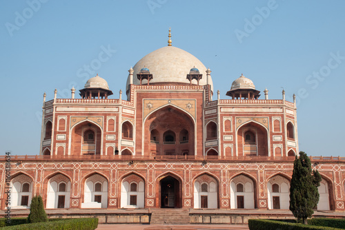 The Humayun's Tomb located in hazrat nizamuddin, South Delhi, the tomb of the mughal emperor humayun whole ruled in the 16th Century