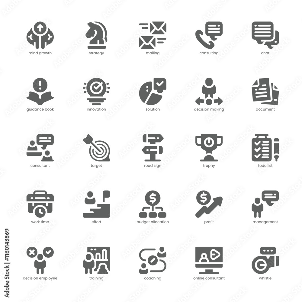 Consultant Icon pack for your website, mobile, presentation, and logo design. Consultant Icon glyph design. Vector graphics illustration and editable stroke. Consultant Icon pack for your website, mobile, presentation, and logo design. Consultant Icon glyph design. Vector graphics illustration and editable stroke.