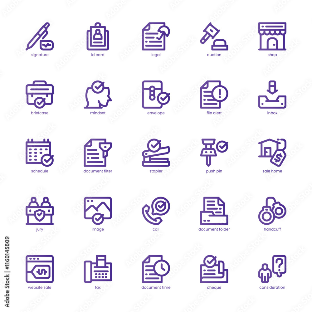 Contract and Legal Icon pack for your website, mobile, presentation, and logo design. Contract and Legal Icon basic line gardient design. Vector graphics illustration and editable stroke. Contract and Legal Icon pack for your website, mobile, presentation, and logo design. Contract and Legal Icon basic line gardient design. Vector graphics illustration and editable stroke.