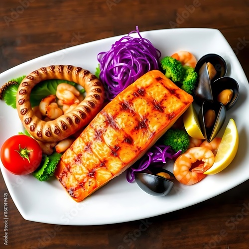 Seafood design marketing, Seafood designed and nice designed.