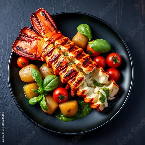 Seafood design marketing, Seafood designed and nice designed.