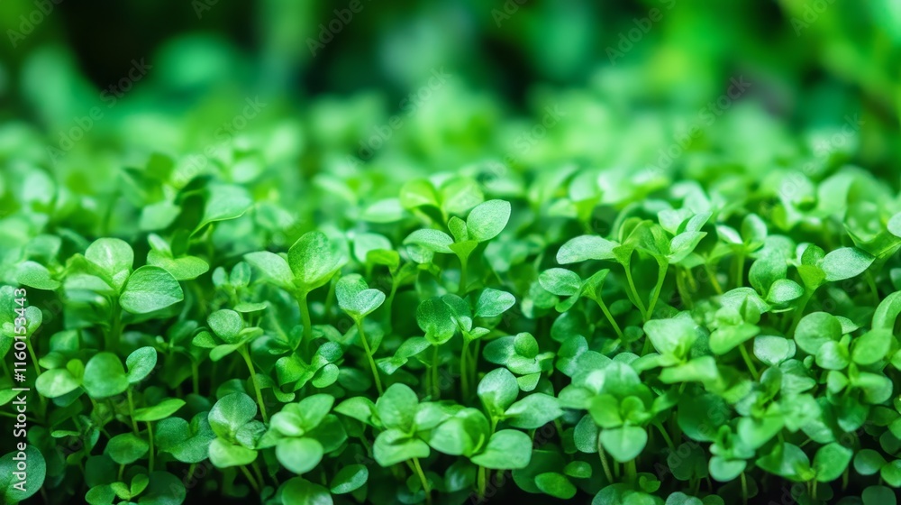 A close-up of vibrant green seedlings, symbolizing growth and freshness. A close-up of vibrant green seedlings, symbolizing growth and freshness.