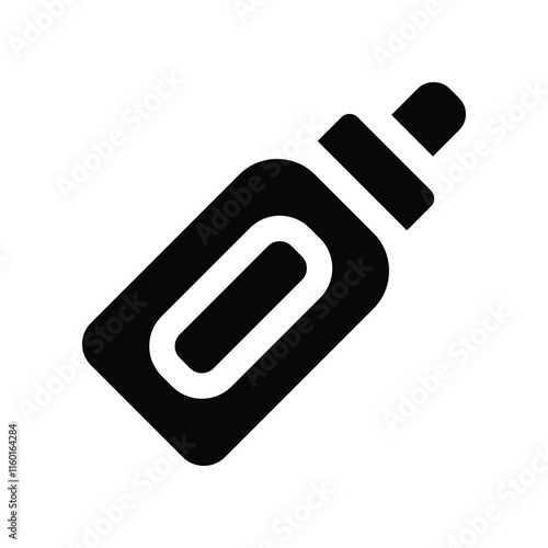 hair spray icon. vector glyph icon for your website, mobile, presentation, and logo design.