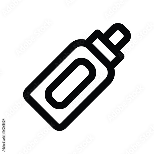 hair spray icon. vector line icon for your website, mobile, presentation, and logo design.