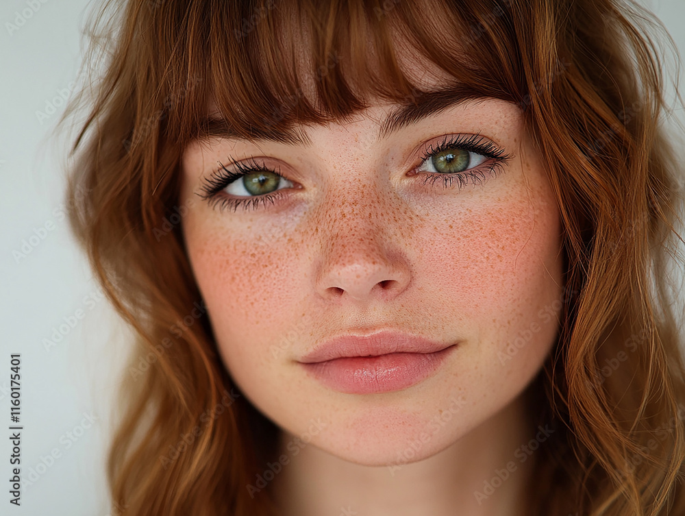 close up portrait of a woman close up portrait of a woman