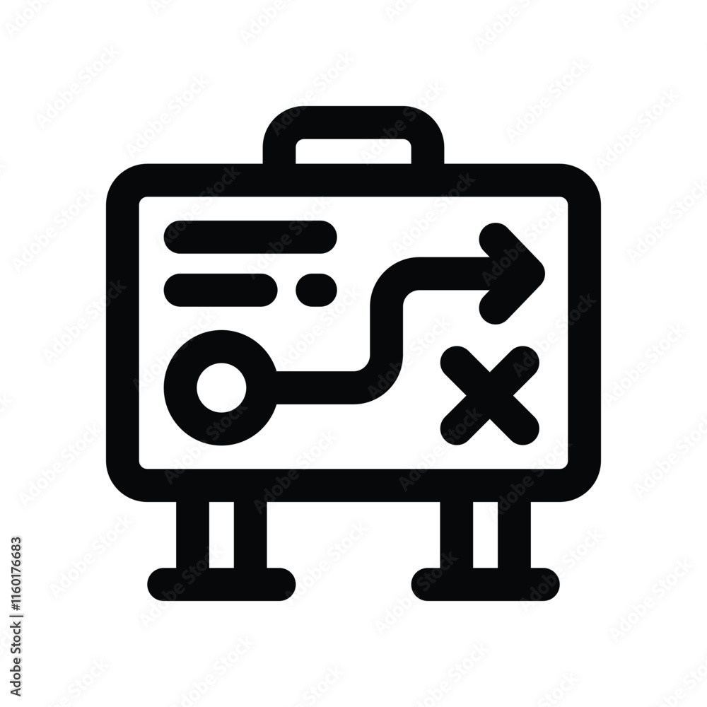planning icon. vector line icon for your website, mobile, presentation, and logo design. planning icon. vector line icon for your website, mobile, presentation, and logo design.