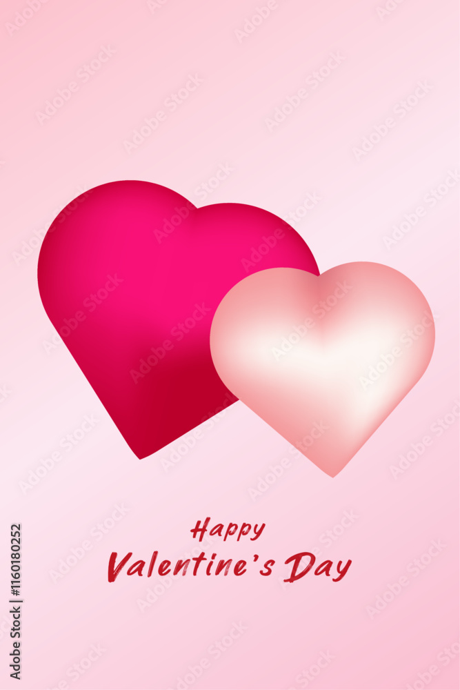 A heart-adorned border design with a blank white rectangle in the center, encased by a mix of bright and soft pink hearts on a gradient pink backdrop. A heart-adorned border design with a blank white rectangle in the center, encased by a mix of bright and soft pink hearts on a gradient pink backdrop.