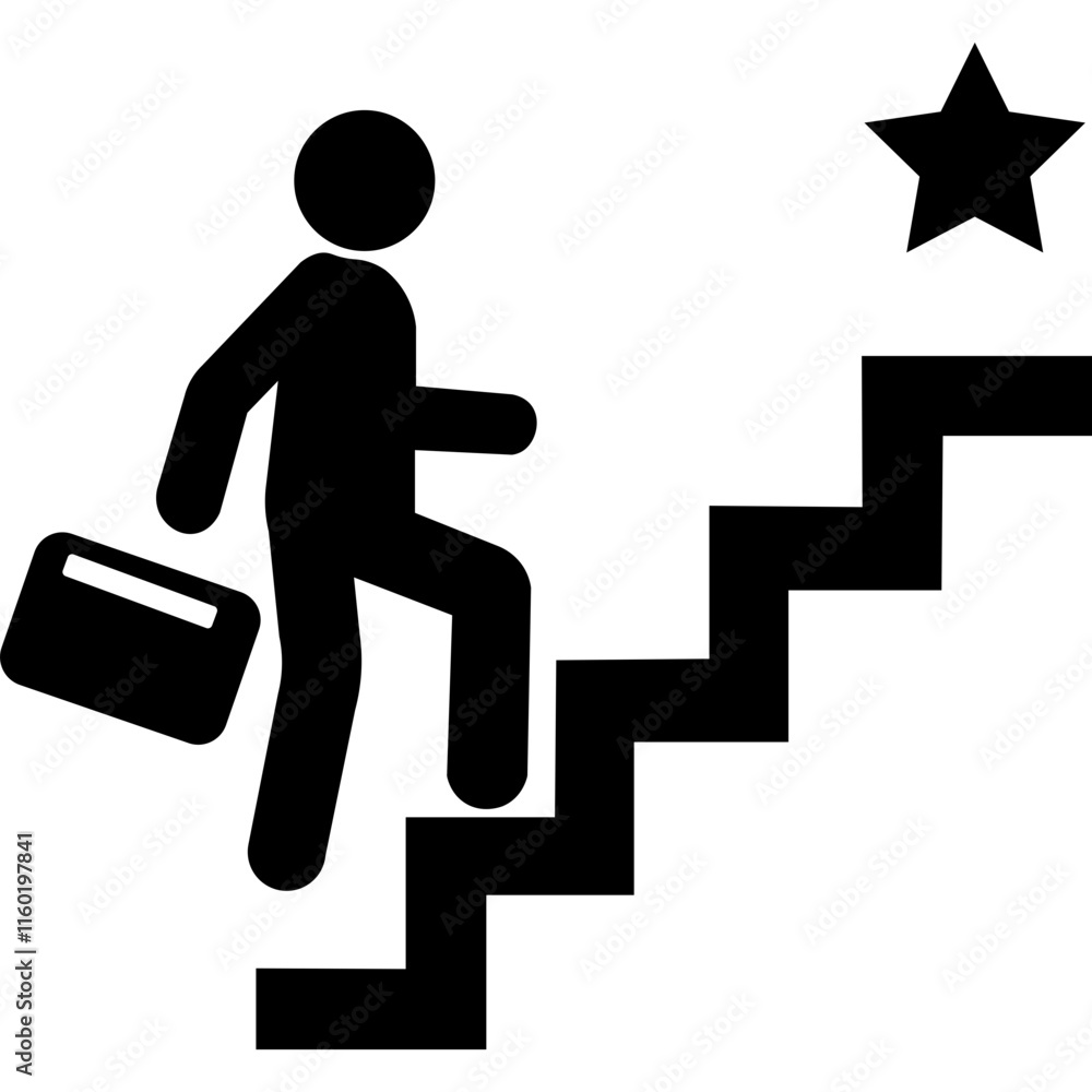 Career Progress Icon Career Progress Icon