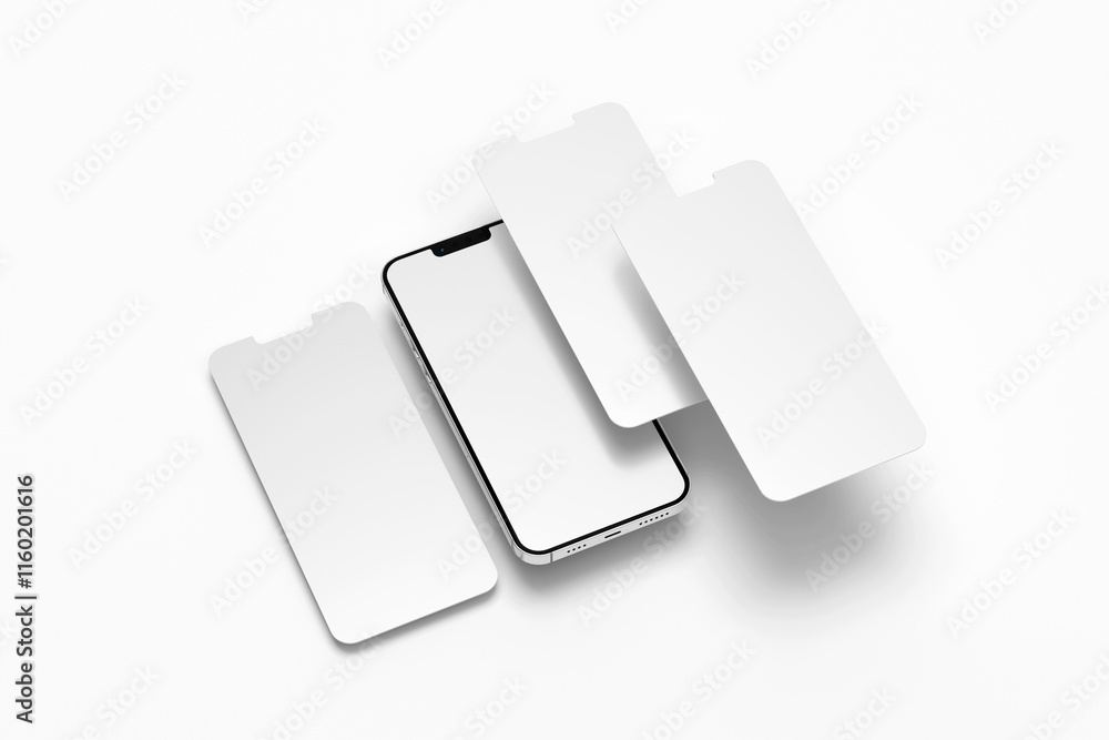 Smartphone Mockup with Dynamic Device Arrangement
Smartphone Mockup with Dynamic Device Arrangement