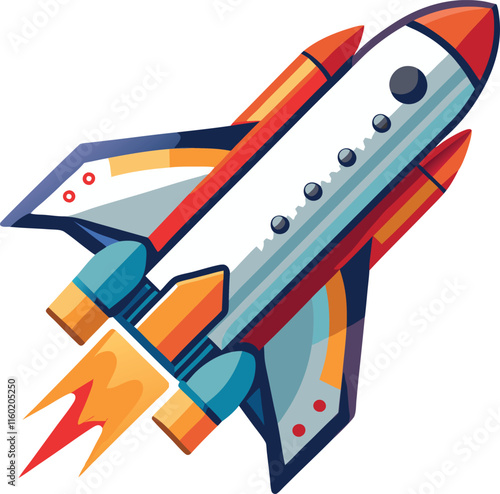 space shuttle vector