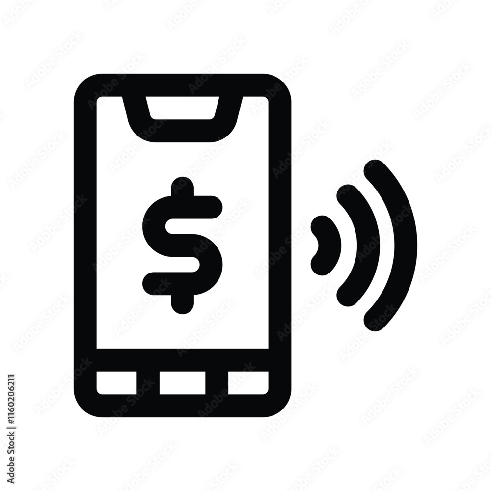 smartphone icon. vector line icon for your website, mobile, presentation, and logo design. smartphone icon. vector line icon for your website, mobile, presentation, and logo design.