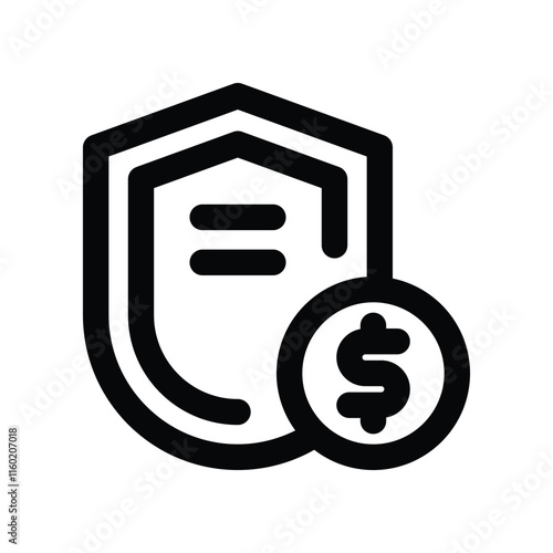 protection icon. vector line icon for your website, mobile, presentation, and logo design.