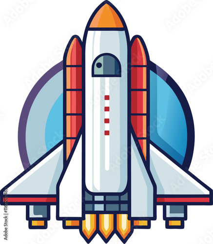 space shuttle vector