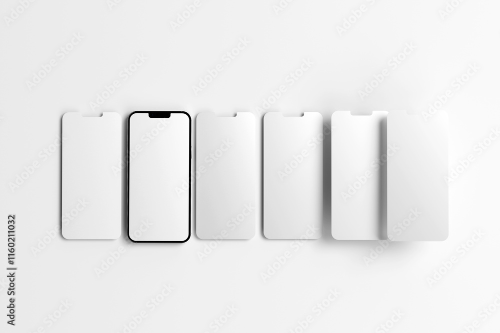 Smartphone Mockup Template for Product Display and Branding Smartphone Mockup Template for Product Display and Branding