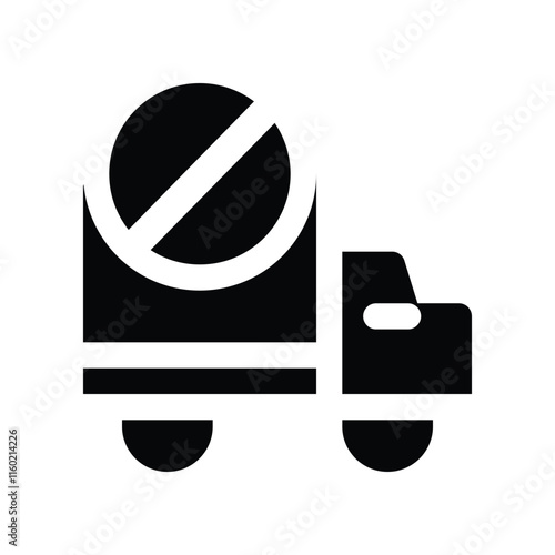 overload icon. vector glyph icon for your website, mobile, presentation, and logo design.