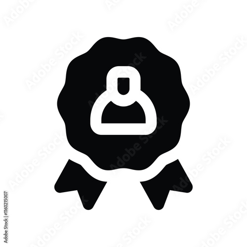 customer loyalty icon. vector glyph icon for your website, mobile, presentation, and logo design.