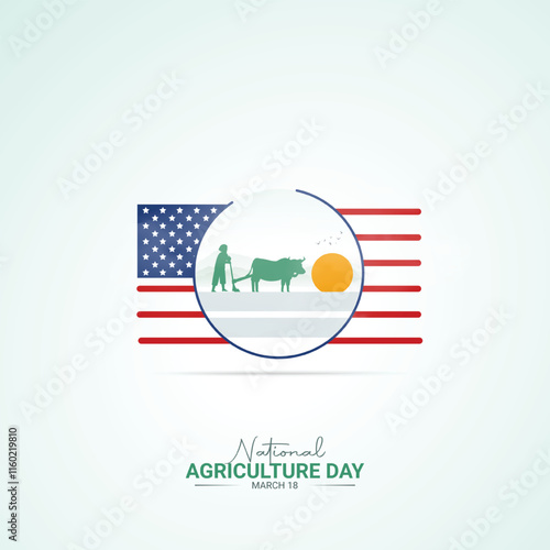 National Agriculture Day Creative Design. farmers day for a social media poster
