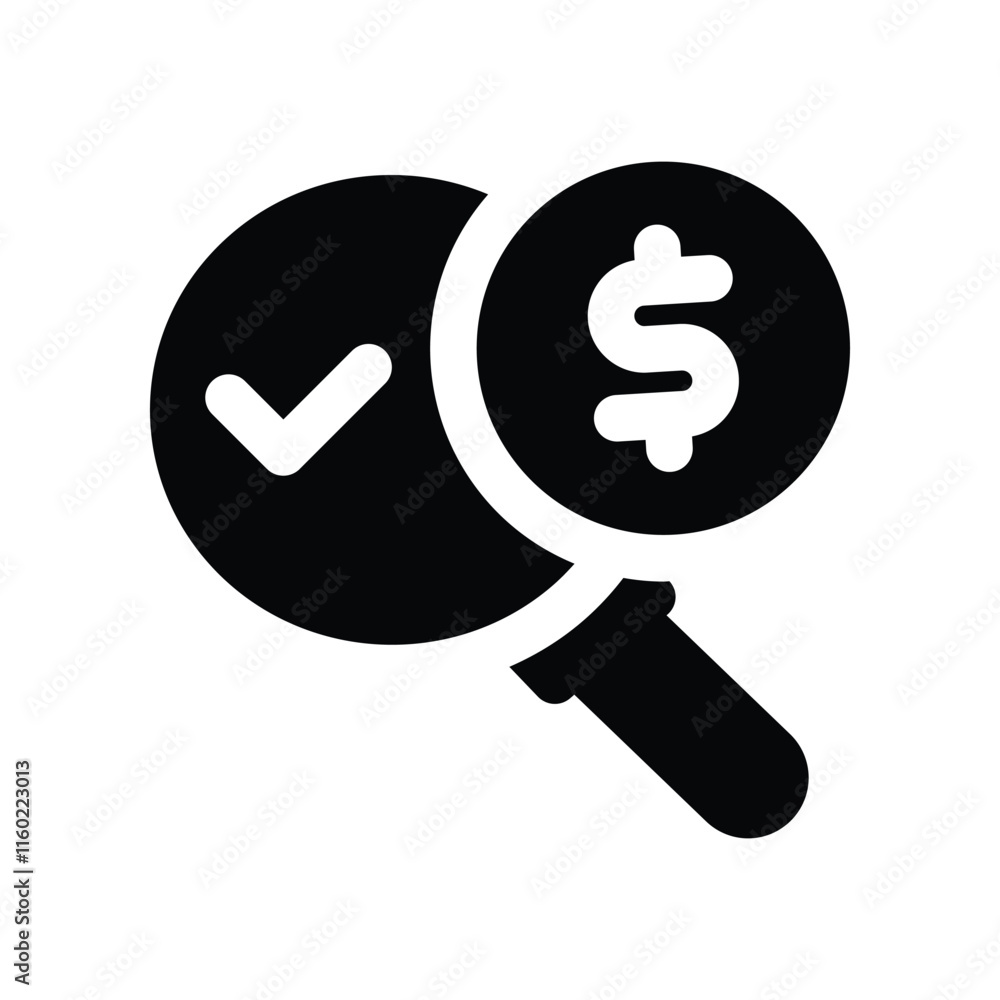 magnifying glass icon. vector glyph icon for your website, mobile, presentation, and logo design. magnifying glass icon. vector glyph icon for your website, mobile, presentation, and logo design.