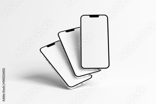 Smartphone Mockup Template for Versatile Design Display