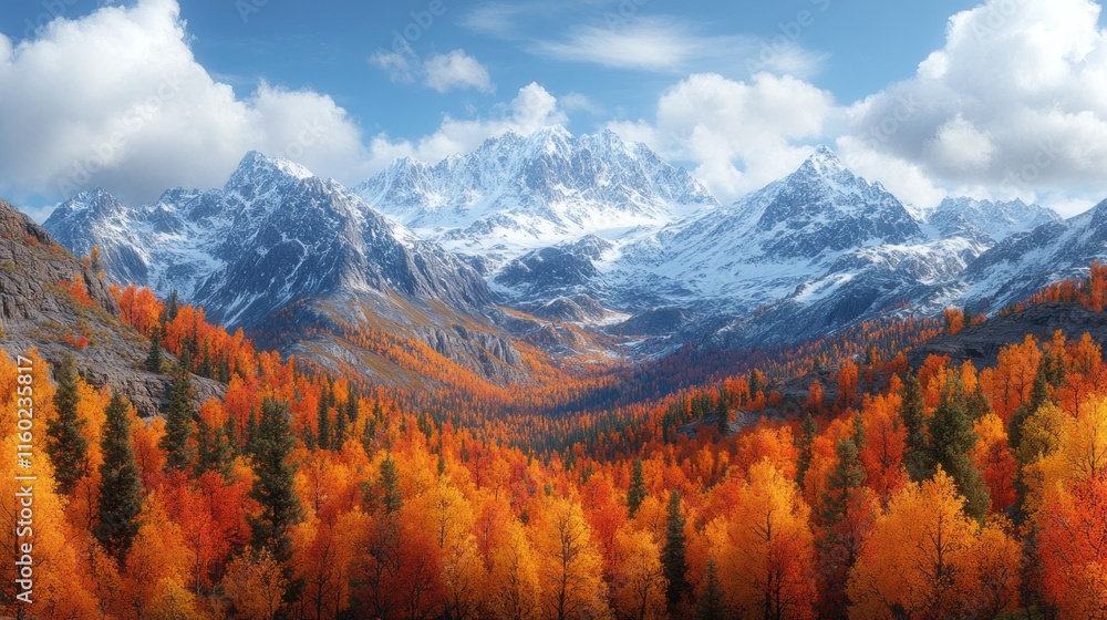 Here is a 10-word description of the image: Autumnal forest Here is a 10-word description of the image: Autumnal forest