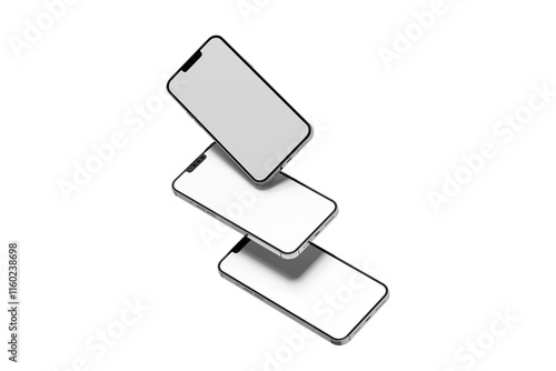 Minimal Smartphone Mockup Template for Professional Design Presentations