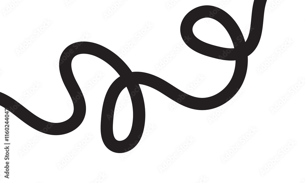 Obraz premium Abstract Background with black Lines Pattern. black Rainbow Abstract Shape. Vector illustration. EPS 10/AI