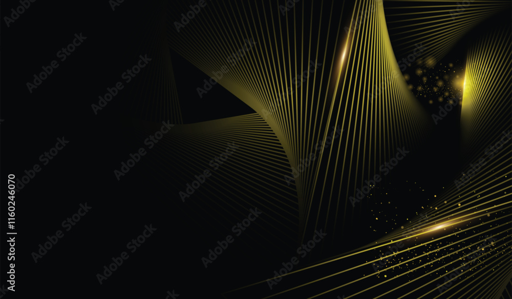 vector golden luxury tech shimmer background vector golden luxury tech shimmer background