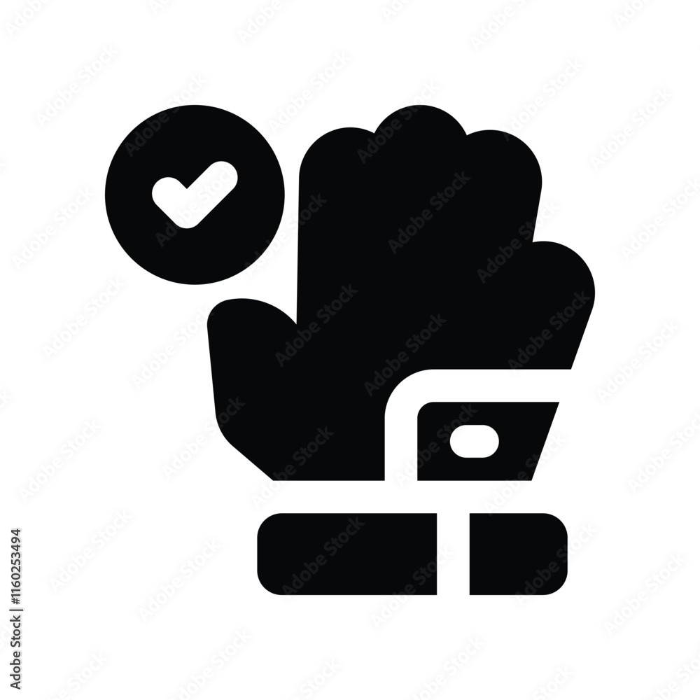 gloves icon. vector glyph icon for your website, mobile, presentation, and logo design. gloves icon. vector glyph icon for your website, mobile, presentation, and logo design.