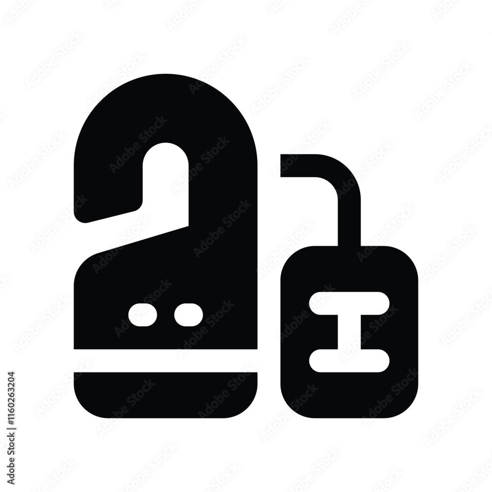 door sign icon. vector glyph icon for your website, mobile, presentation, and logo design. door sign icon. vector glyph icon for your website, mobile, presentation, and logo design.