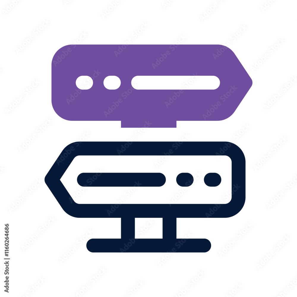 road sign icon. vector dual tone icon for your website, mobile, presentation, and logo design. road sign icon. vector dual tone icon for your website, mobile, presentation, and logo design.