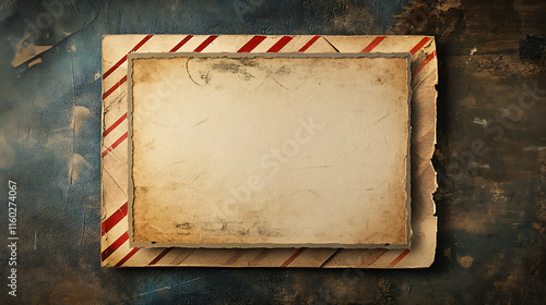 Vintage Letter Paper Background