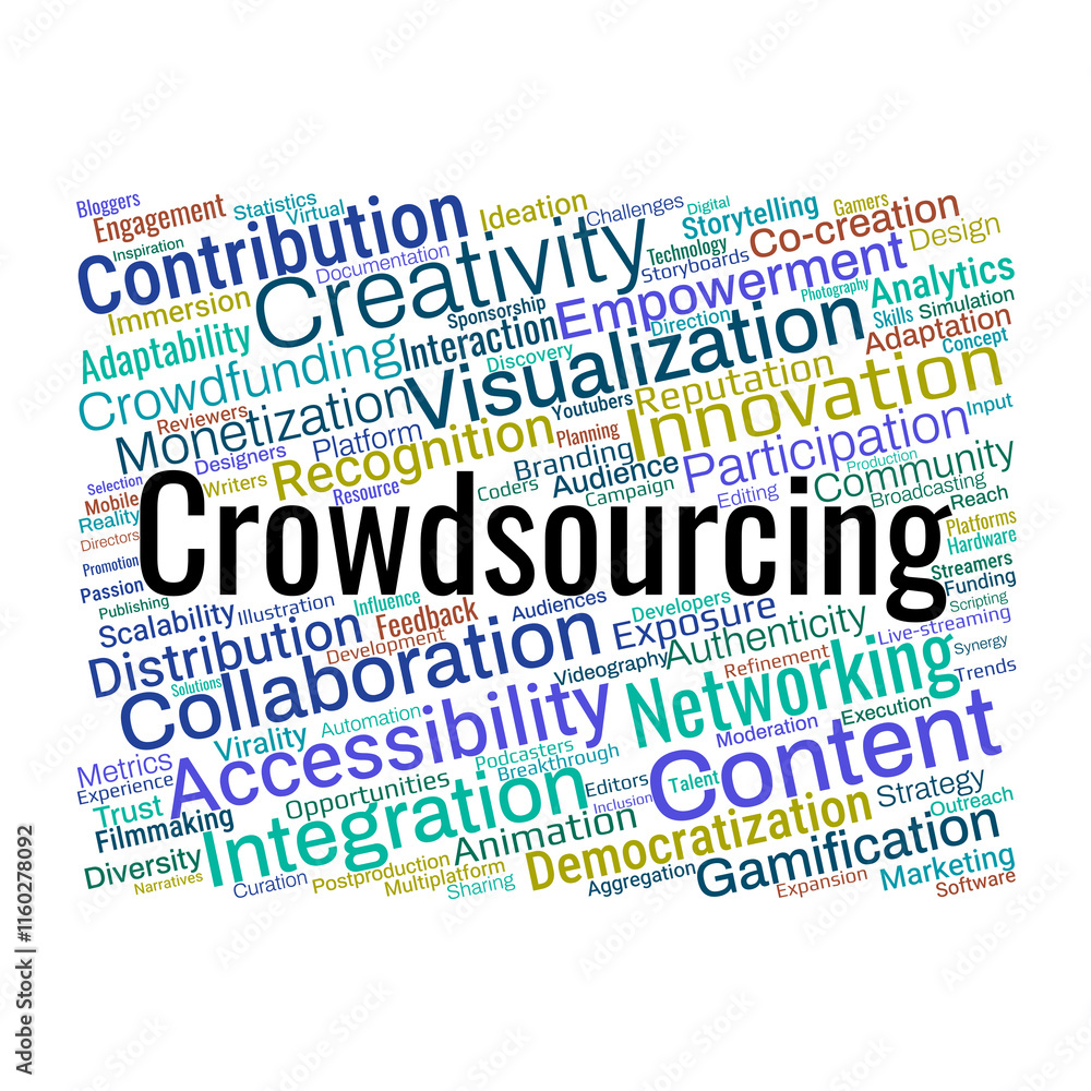 Crowdsourcing in Creative Content Word Cloud Crowdsourcing in Creative Content Word Cloud