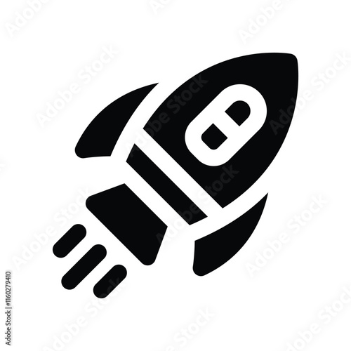 startup icon. vector glyph icon for your website, mobile, presentation, and logo design.
