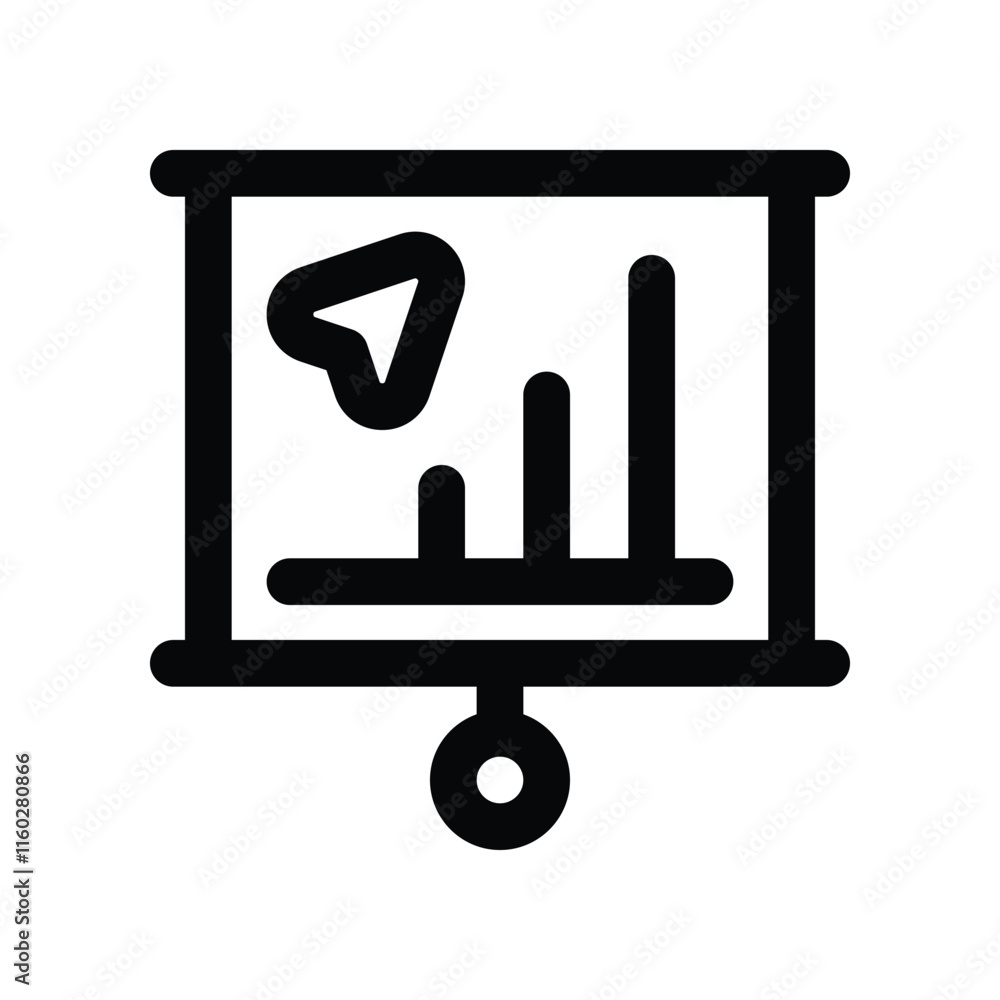 statistic icon. vector line icon for your website, mobile, presentation, and logo design. statistic icon. vector line icon for your website, mobile, presentation, and logo design.
