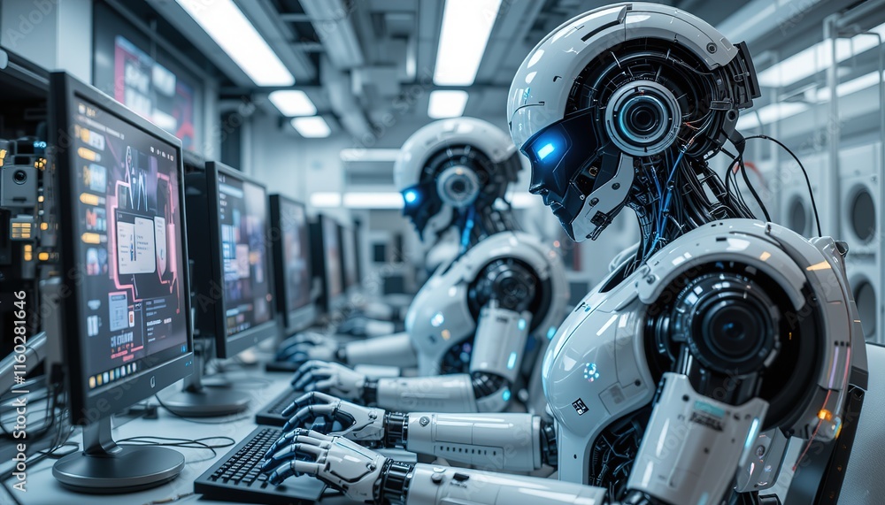 Fototapeta premium Future of the AI