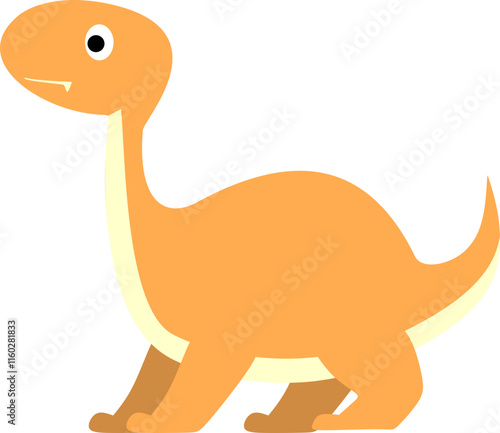 Cute Dinosaurus Illustration