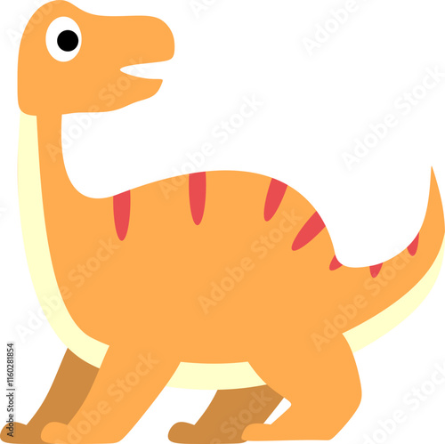 Cute Dinosaurus Illustration