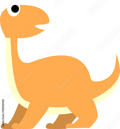 Cute Dinosaurus Illustration