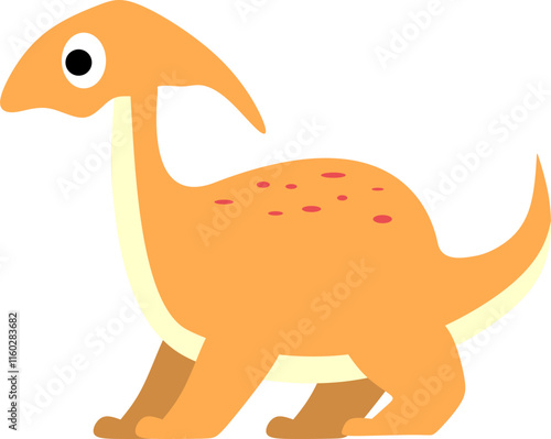 Cute Dinosaurus Illustration