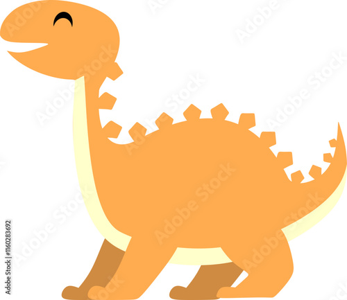 Cute Dinosaurus Illustration