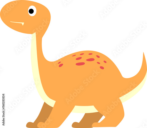 Cute Dinosaurus Illustration