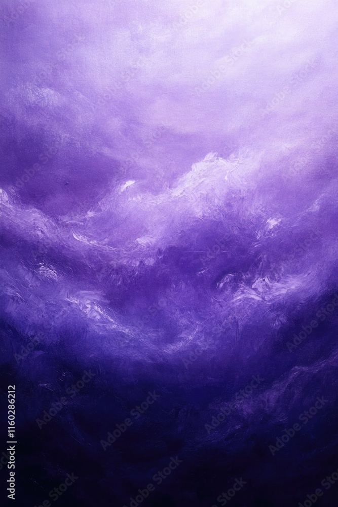 Fototapeta premium Purple Sky with Clouds