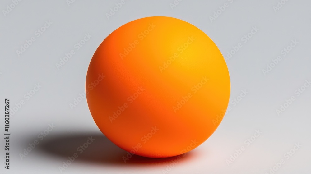 Bouncing action of an orange ping pong ball in minimalist studio space focused content for sports enthusiasts Bouncing action of an orange ping pong ball in minimalist studio space focused content for sports enthusiasts