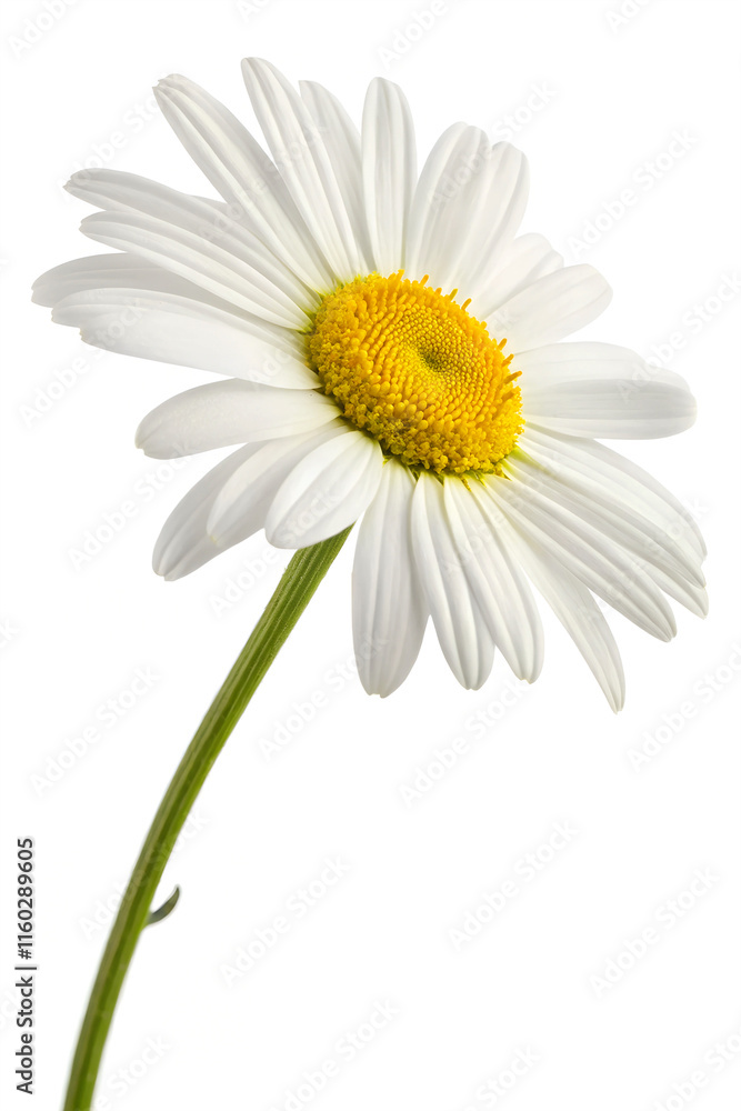 Fototapeta premium daisy isolated on white background