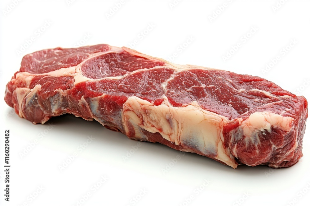High-Quality Raw Beef Steak Ready for Grilling or Pan-Searing  A Gourmet Cut of Meat